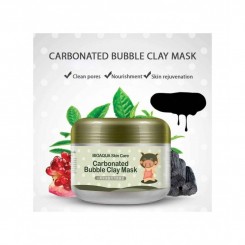ماسک حبابی کربن مغذی و پاک کننده عمیق پوست بیوآکوا BIOAQUA Carbonated Bubble Mask