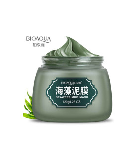 ماسک صورت گل فشان آتشفشانی بیوآکواBIOAQUA Seaweed Face Mask Mud Mask نمایندگی بیواکوا