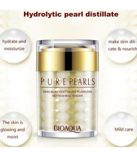 کرم شب ضد چروک مروارید بیواکوا - BIOAQUA PURE PEARLS پخش عمده