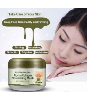 ماسک حبابی کربن مغذی و پاک کننده عمیق پوست بیوآکوا BIOAQUA Carbonated Bubble Mask