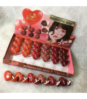 رژلب قلبی کیفیت عالی رنگ بندی عالی