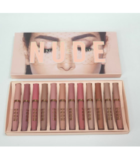 پک رژ لب مایع نود هدی بیوتی Nude Huda Beauty پخش عمده