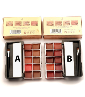 پالت رژ لب 10 تایی دوسه doucce