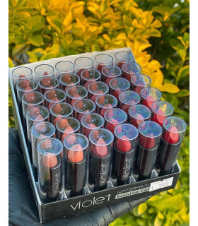 رژلب جامد ویولت رنگ بندی عالی بشرط کیفیت