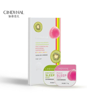 ماسک خواب سفید کننده میوه ای هیالورونیک اسید