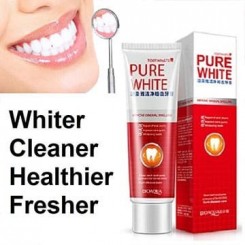 خمیر دندان سفیدکننده از برند بیواکوا BIOAQUA PURE WHITE Cranberry mint toothpaste