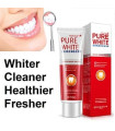 خمیر دندان سفیدکننده از برند بیواکوا BIOAQUA PURE WHITE Cranberry mint toothpaste