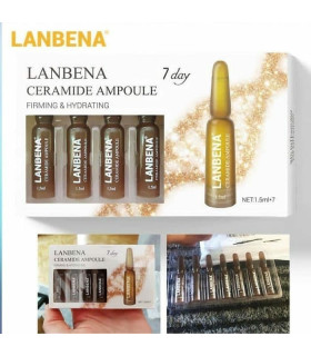 کوکتل سرامید ضد پیری مراقبت از پوست 7 روزه لانبنا