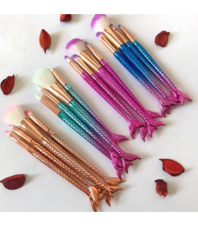 ست براش چهار تکه طرح ماهی / فروش عمده