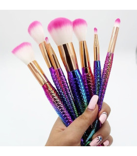 ست براش پری دریایی هفت تیکه