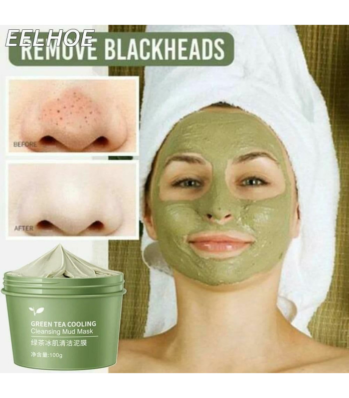 ماسک خنک کننده چای سبز پاک کننده چین و چروک سفید کنند ماسک خنک کننده چای سبز پاک کننده چین و چروک سفید کنند