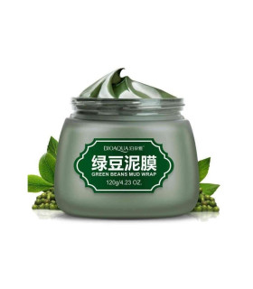 ماسک درمانی صورت لوبیا سبز بیوآکوا bioaqua green beans mud wrap