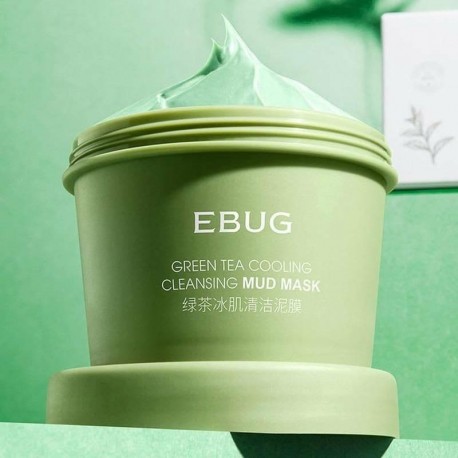 ماسک صورت گچی چای سبز پاکسازی صورت - EBUG پخش عمده آرایشی