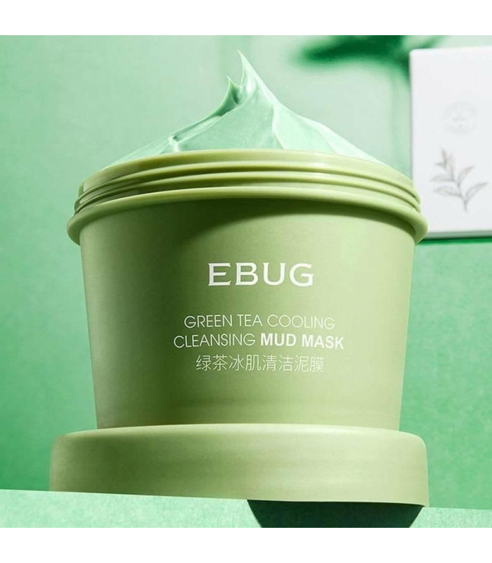 ماسک صورت گچی چای سبز پاکسازی صورت - EBUG پخش عمده آرایشی ماسک صورت گچی چای سبز پاکسازی صورت - EBUG پخش عمده آرایشی