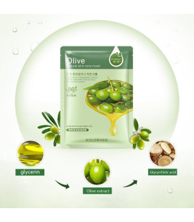 ماسک ورقه ای آبرسان صورت عصاره زیتون