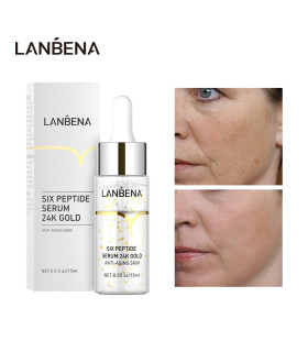 سرم طلا پپتاید 24 عیار لانبنا LANBENA