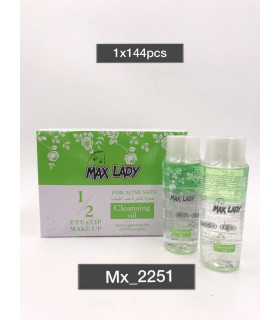 آرایش پاک دوفاز مکس لیدی (صورت و چشم)