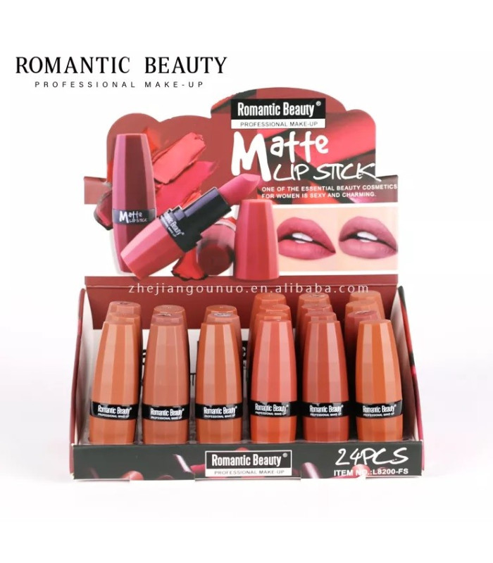 رژ لب جامد مات رومانتیک بیوتی (romantic beauty matte lipstick)