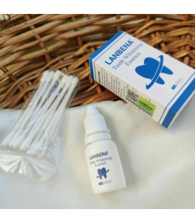 محلول سفید و درخشان کننده دندان لانبنا