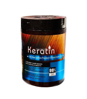 ماسک موی فری سولفات کراتین keratin حجم 1000 میلی