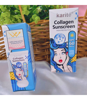 ضد آفتاب بی رنگ کلاژن اورجینال کاریته