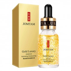 سرم طلا آبرسان و نرم کننده پوست جام تام JomTam Gold Luxury Essence Hydrating Moisturizing