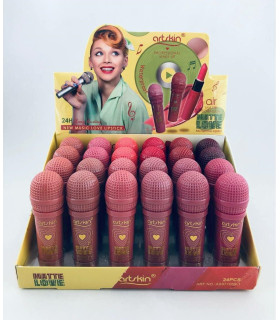 رژ لب جامد آرت اسکین طرح میکروفون کد AS971069-1