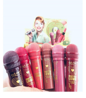 رژ لب جامد آرت اسکین طرح میکروفون کد AS971069-1