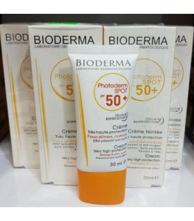 ضد آفتاب بیودرما مدل Photoderm AR SPF +50 حجم 30 میلی لیتر رنگی