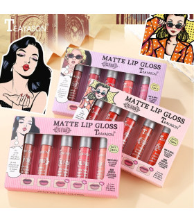 رژ لب 5 تایی matte lip gloss