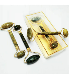 ماساژور صورت جیدرولر سنگ یشم جعبه دار