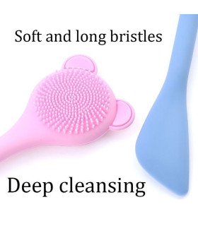 براش ماسک و فیس براش دو سر خرسی