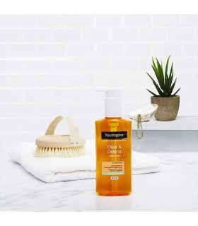 ژل شستشوی صورت نوتروژینا ضد جوش و آکنه