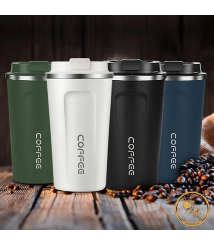 تراول ماگ سفری یا مسافرتی SZM Coffee Cup پاستیلی 350 میلی لیتر HMU-008