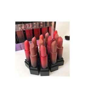 پک رژ لب جامد مات هدی بیوتی 12 عددی HUDA BEAUTY