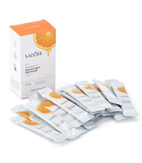 ماسک خواب ساشه ای ویتامین سی sadoer vitamin C good night gel mask