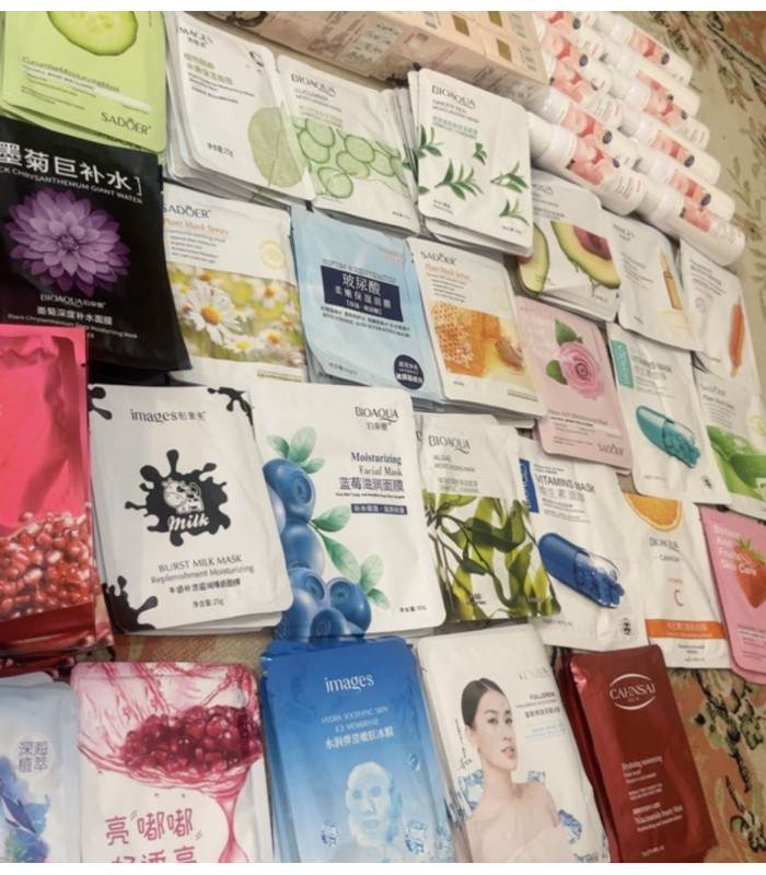 ماسک ورقه ای صورت ارسال رندوم ماسک ورقه ای صورت ارسال رندوم