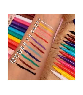 خط چشم رنگی هندیان آرایشی عمده