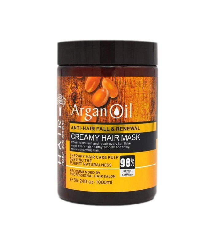 ماسک مو روغن آرگان یک کیلویی ARGAN OIL حجم 1000 گرم