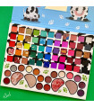 پالت سایه 75 رنگ kitty Cow