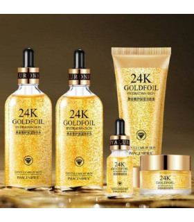 پک مراقبت پوست ایمیجز IMAGES مدل طلا 24K GoldFoil مجموعه 5 عددی