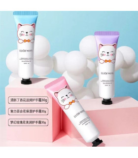 کرم دست صورت جیبی طرح گربه