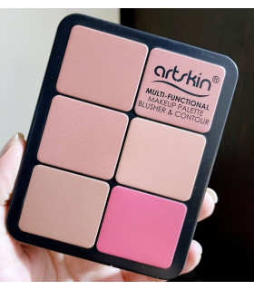 باکس هایلایتر و رژگونه آرت اسکین فلزی