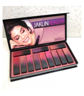 پک رژ لب جامد 12 عددی ژاکلین بیوتی JAKLIN BEAUTY