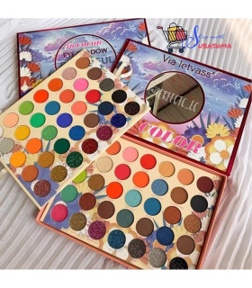 پالت سایه 70 رنگ دو طبقه