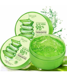 آلوئه ورا 98% ژل تسکین دهنده و مرطوب کننده 300 میلی لیتر.