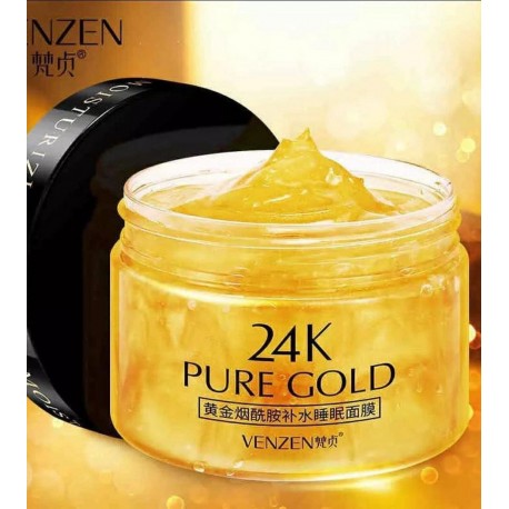 ماسک خواب طلا 24K لیفتینگ ونزن Venzen pure gold 24k
