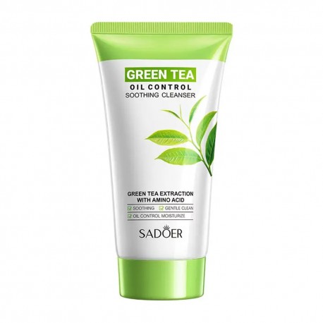 پاک کننده مرطوب کننده Sadoer با عصاره چای سبز با اسیدهای آمینه