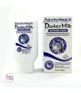 کرم سفید کننده و آبرسان شیر الاغ وکالی