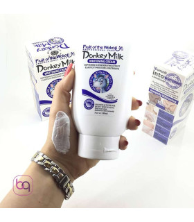 کرم سفید کننده و آبرسان شیر الاغ وکالی